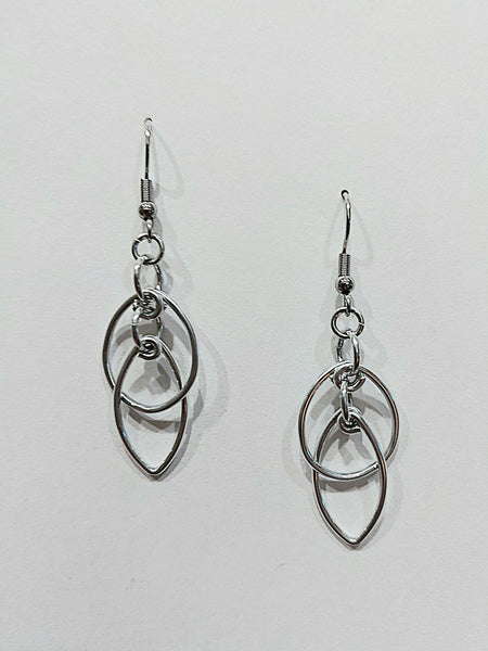 Handcrafted Aluminum Wire Earrings