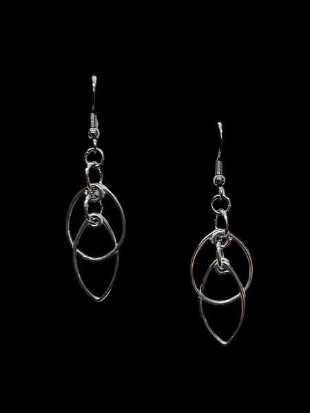 Handcrafted Aluminum Wire Earrings